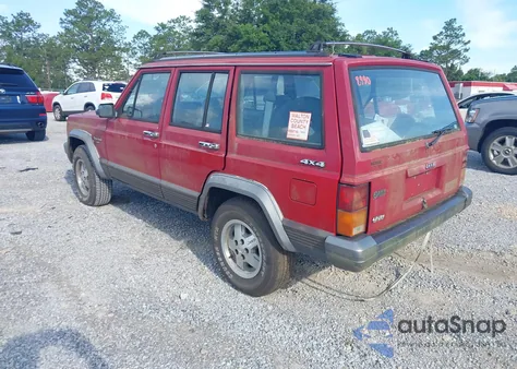 1991 Jeep Cherokee Laredo из США, поврежденный, VIN 1J4FJ58S6ML542132
